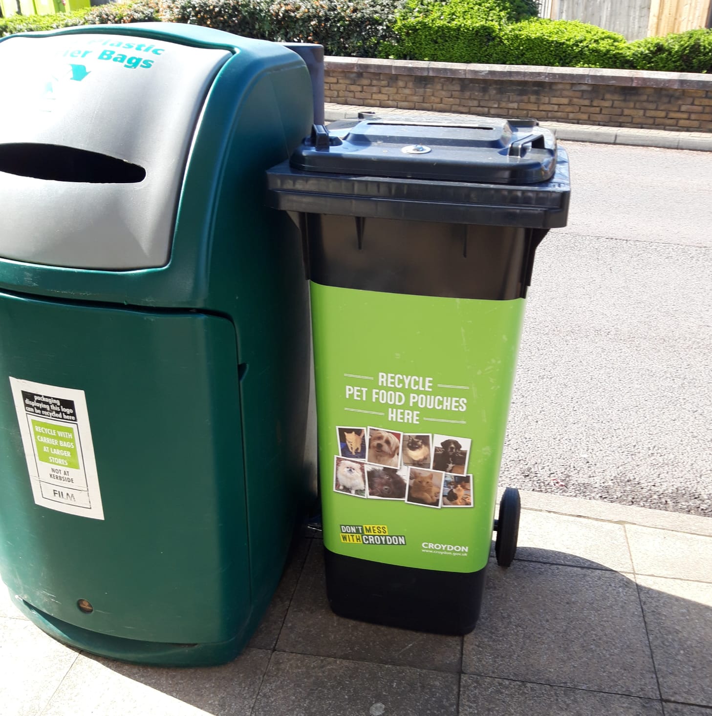 Waitrose carrier bag online recycling